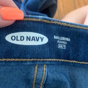 Old navy ballerina jeggings Sz 16